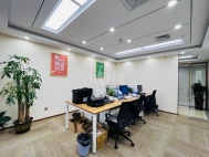 福田中心区金中环商务大厦138平2+1格