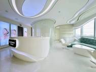 249平后海美容装修 大气前台 有上下水