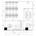 卓越大厦 238平 3+1格局 朝向东