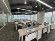 下沙中洲湾360平 开发商直租 配家私