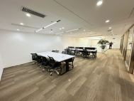 现代国际大厦朝南向565平6+1格局出租