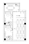 岭南大厦174平3+1格局