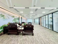 京基滨河时代大厦836平6+1格局 好谈