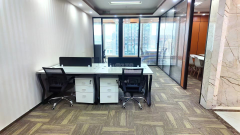 京基滨河时代大厦196平3+1格局 可谈